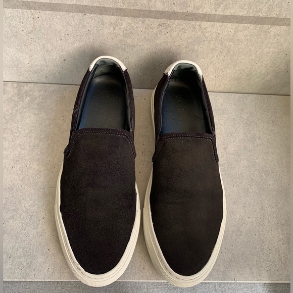 Woman by common projects black suede sneakers pull on size 7 - Picture 7 of 7